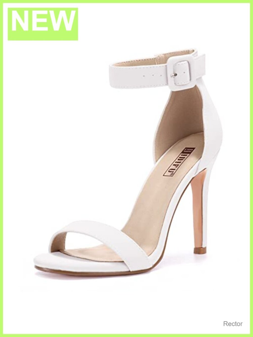 IDIFU High Heels Dressy Stiletto Open Toe Heeled Sandals Ankle Strap